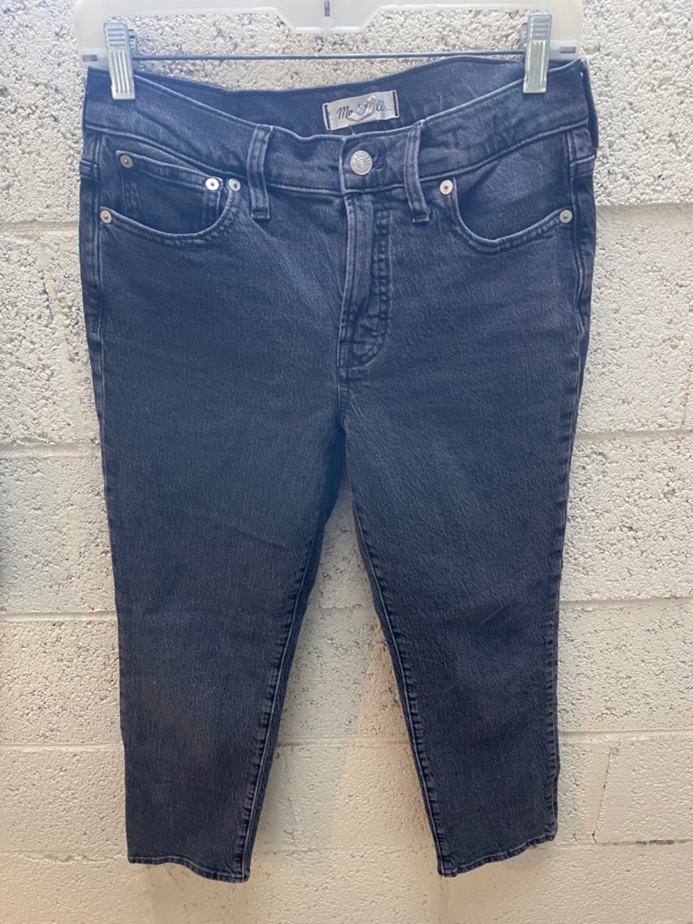 Madewell Black High-Rise Women’s Jeans